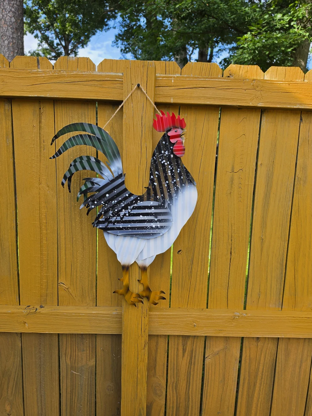 Hobby Lobby Multicolor Metal Rooster Wall Art